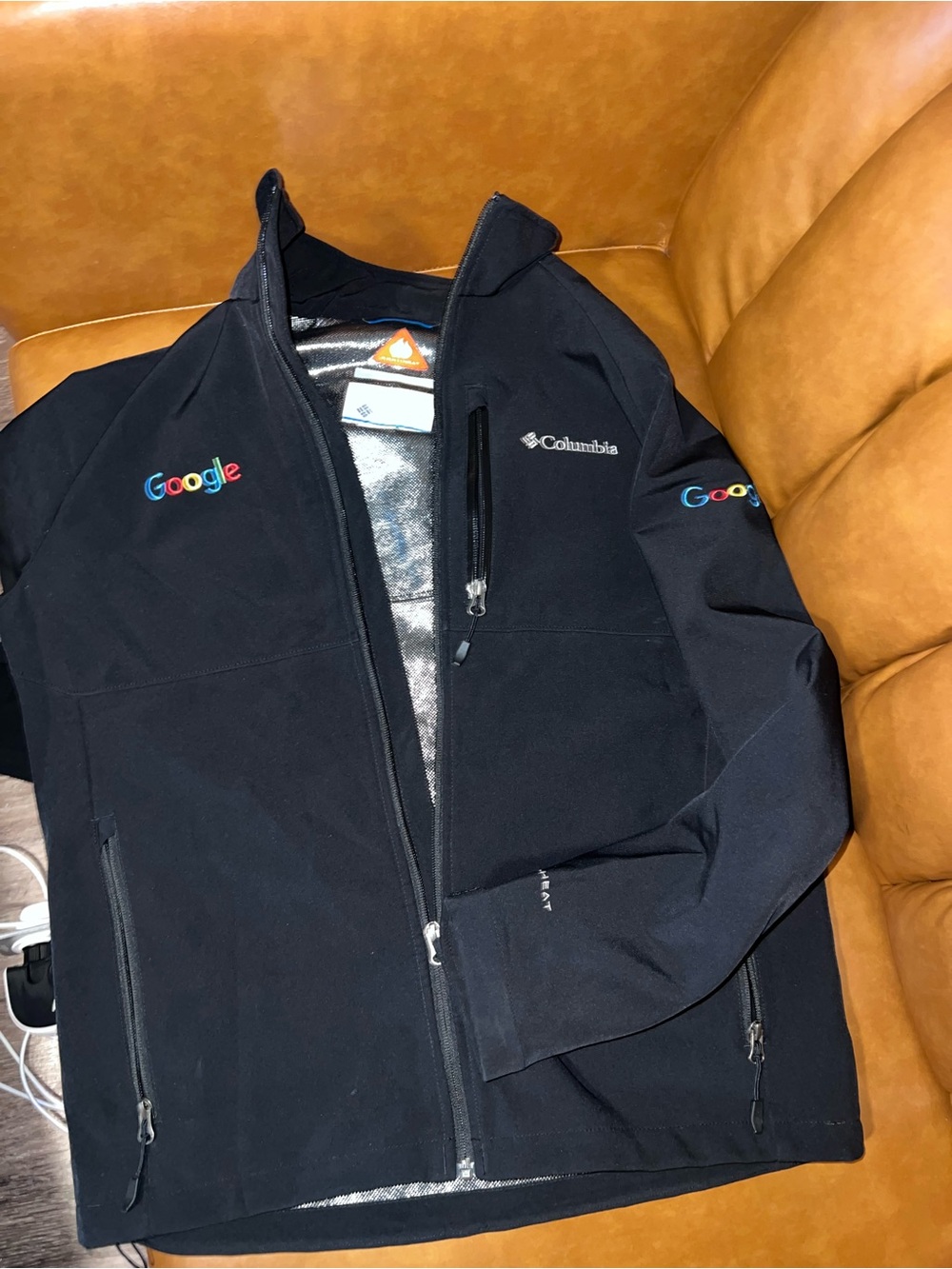 Columbia “Google” Ascender Softshell Jacket men’s size M